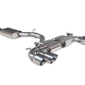 Audi - S3 8Y Sportback - Resonated cat/gpf back system & electronic valves