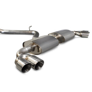 Audi - TT Mk2 3.2 V6/TT S Mk2 - Non-resonated cat-back system