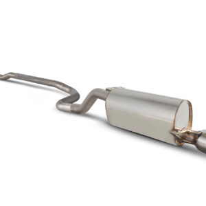 Vauxhall - Corsa D 1.0/1.2/1.4 - Non-resonated cat-back system