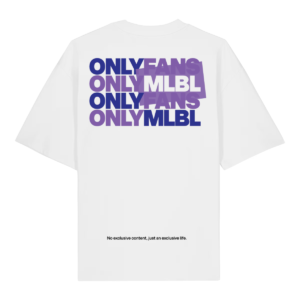 Only MLBL Violet - T-Shirt Oversize