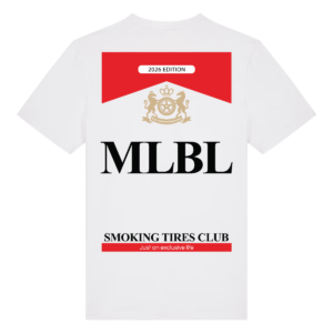 Smoking Tires Club - T-Shirt - Blanc