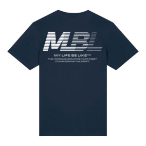 Lines - T-Shirt - Bleu marine