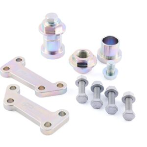 IRP 5 lug conversion/adapter kit from BMW E30 to E46 330 bearings and brake discs with E38 brembo calipers