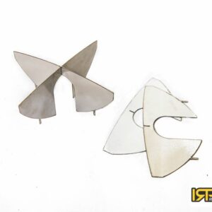 IRP Crosshairs for smoked Hella headlight look BMW E30, E34